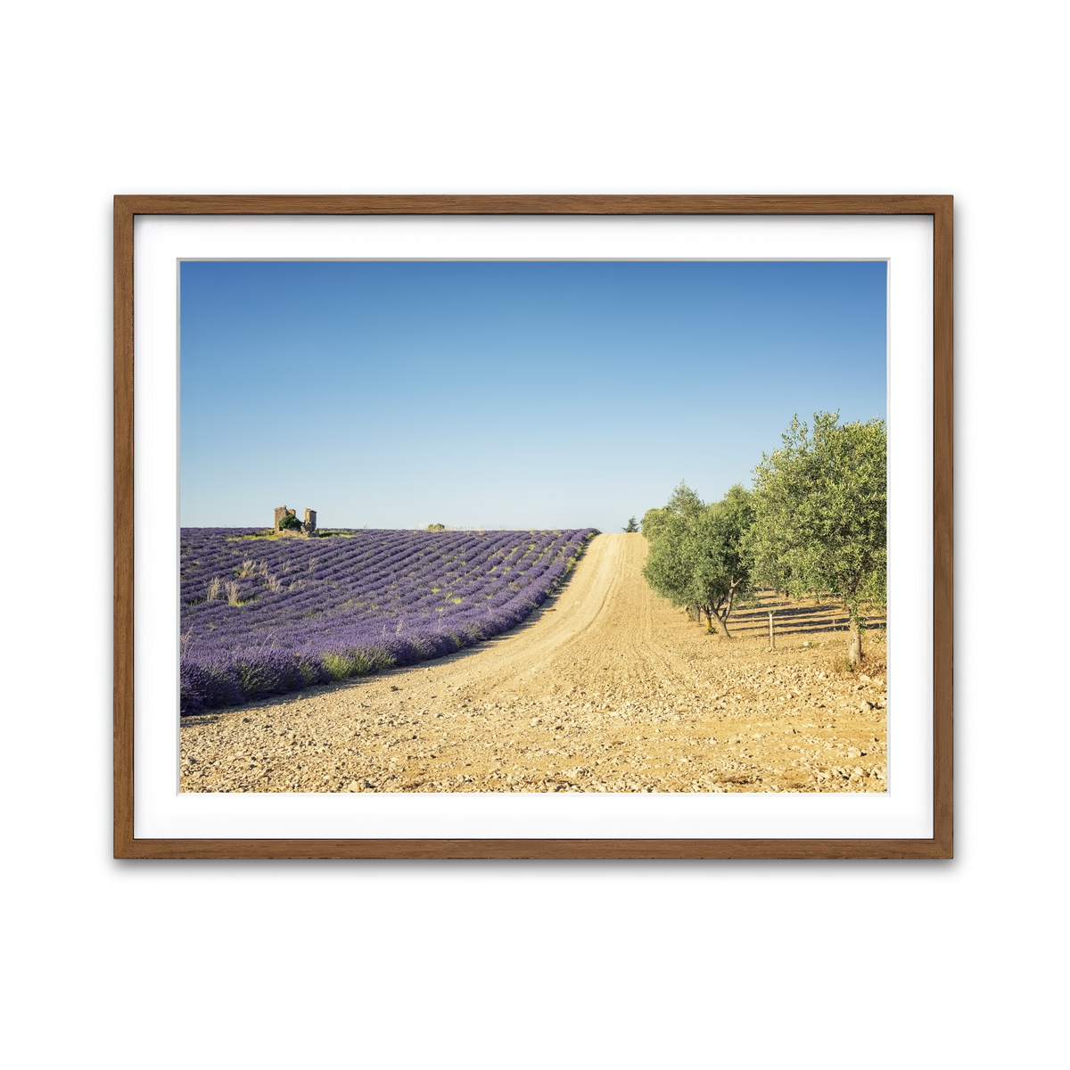 Framed Print 4x3 Walnut