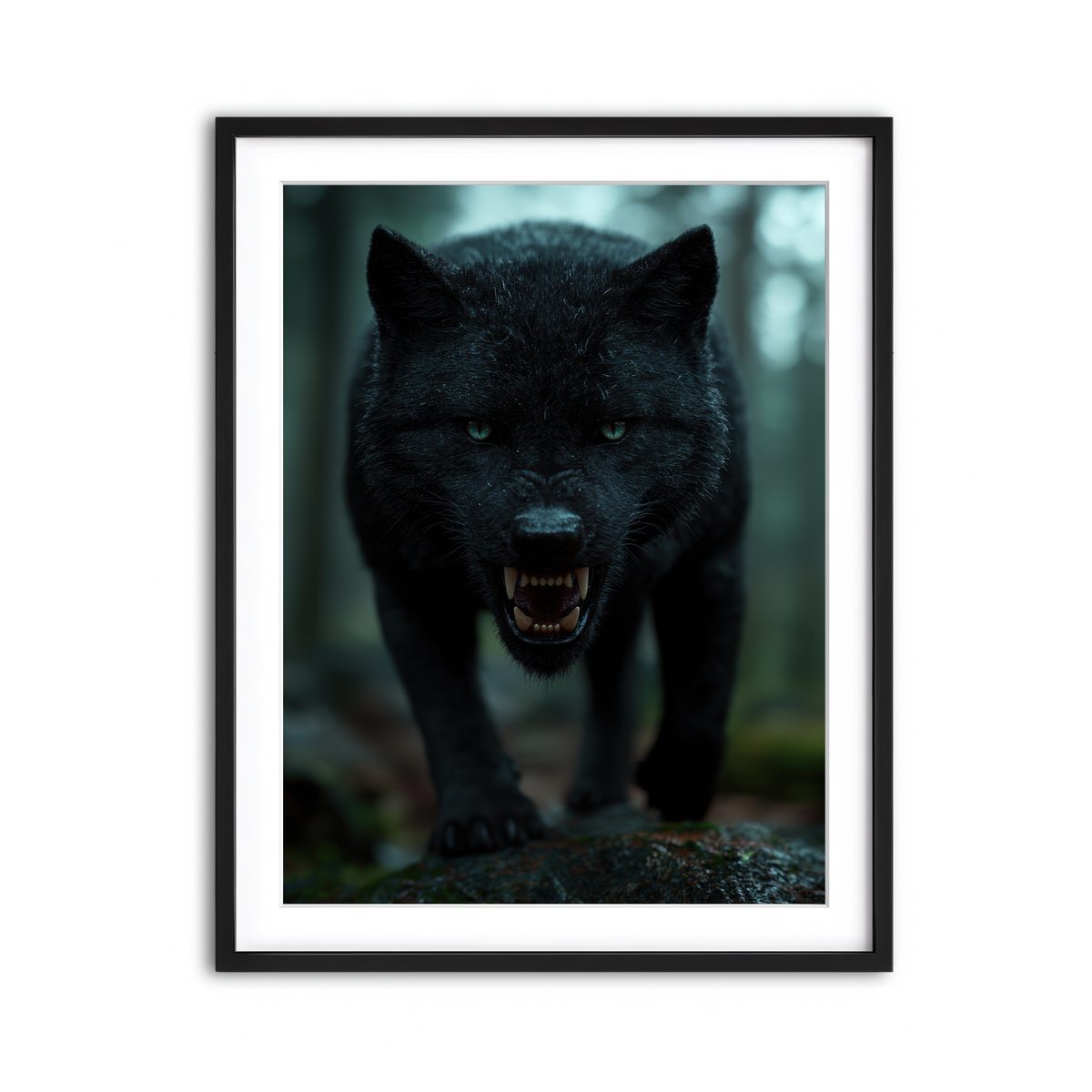 Framed Print 3x4 Black
