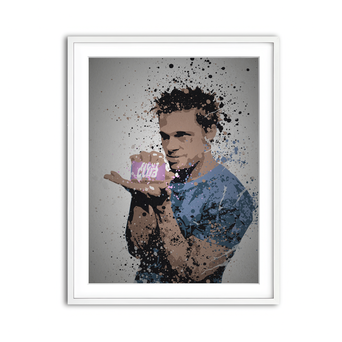 Framed Print 3x4 White