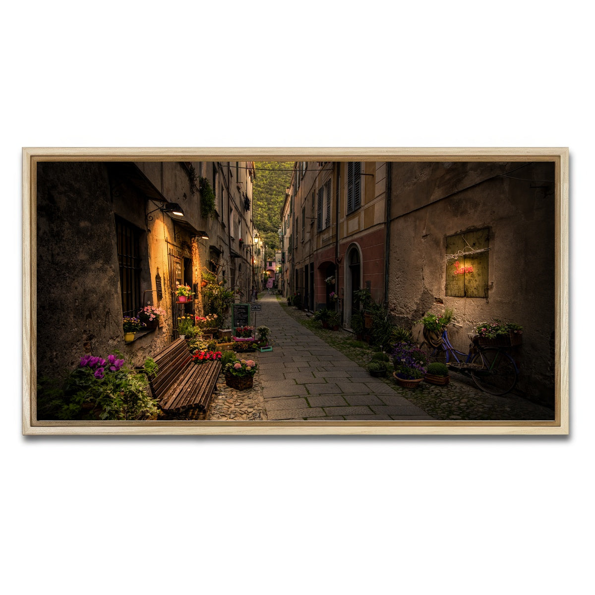 AUTO-MOCKUP WHITE | Finalborgo | 1 Piece | Natural Framed Canvas | group=2x1