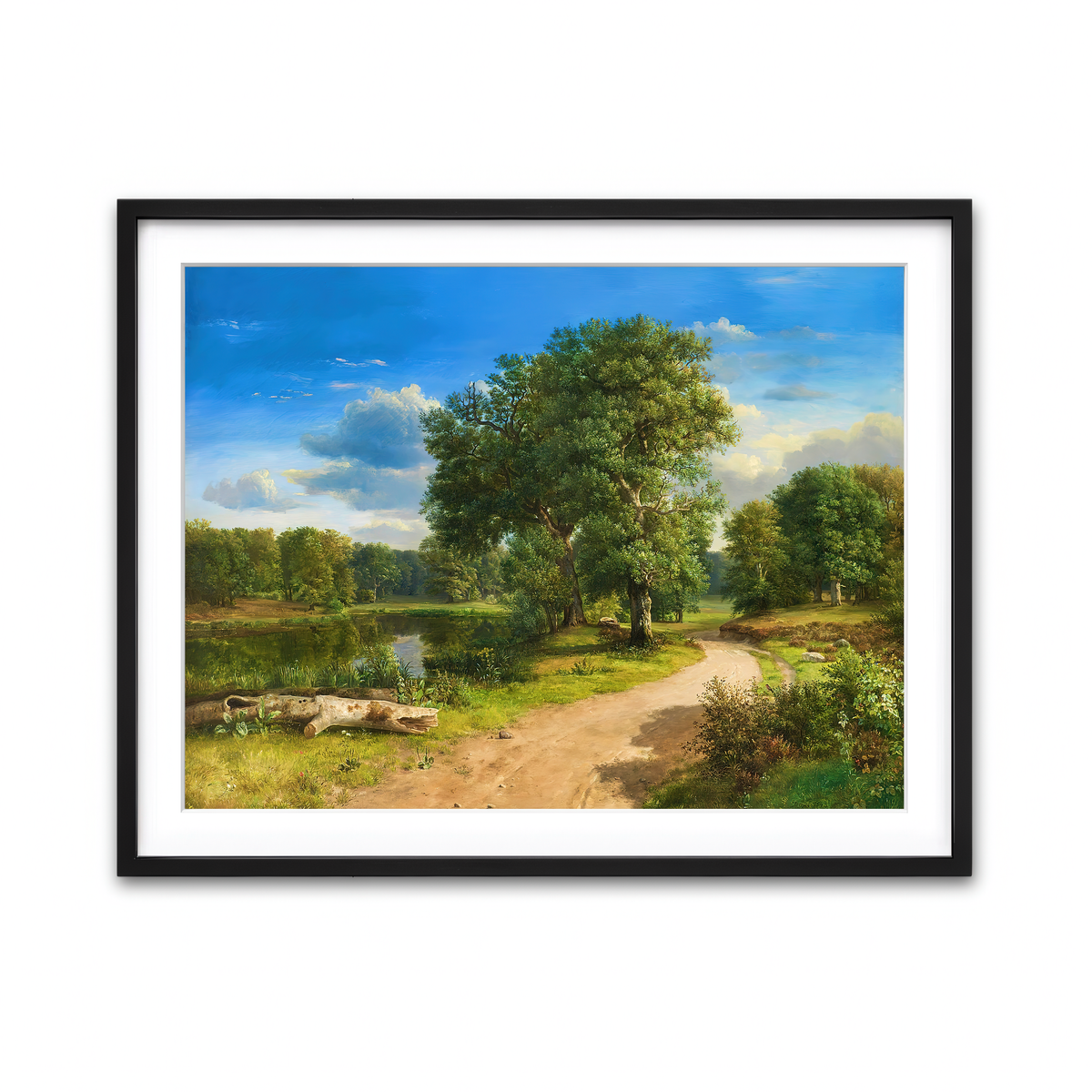 Framed Print 4x3 Black