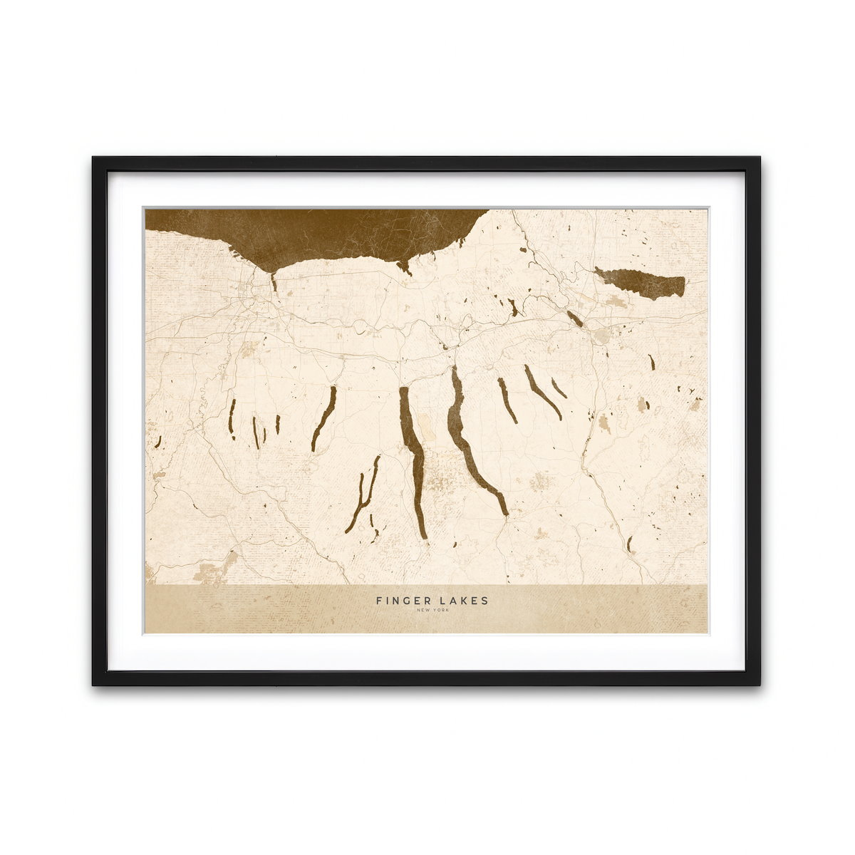 Framed Print 4x3 Black