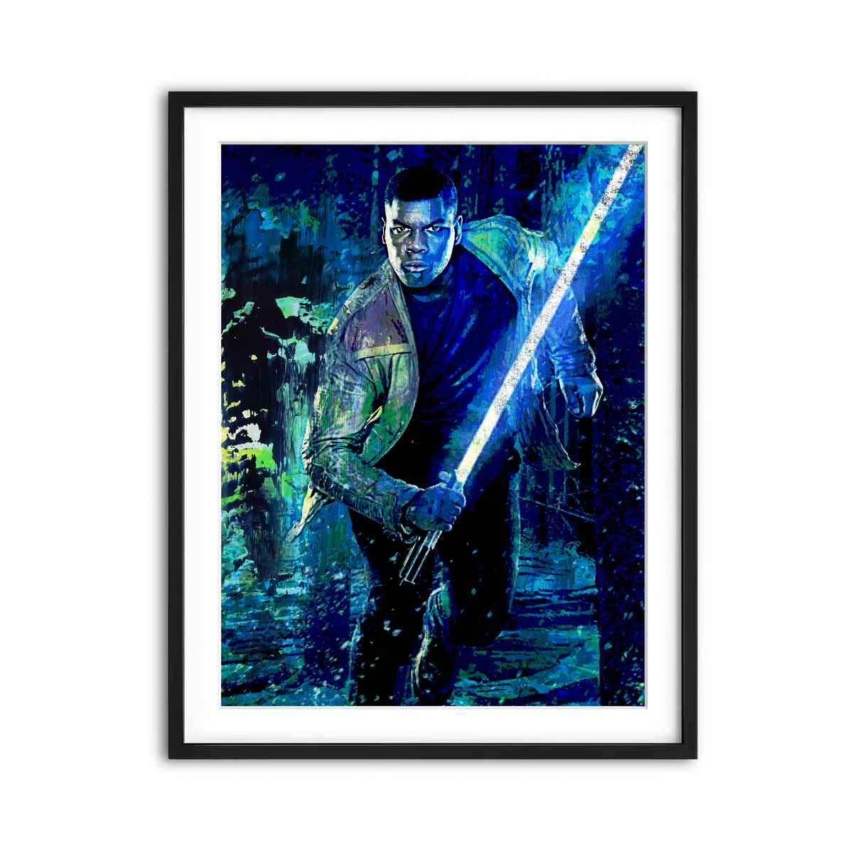 Framed Print 3x4 Black