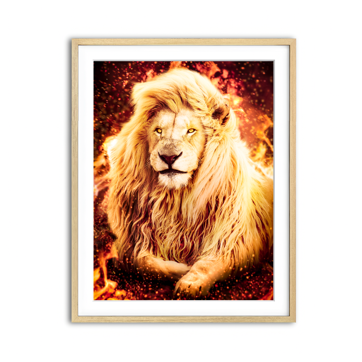 Framed Print 3x4 Natural