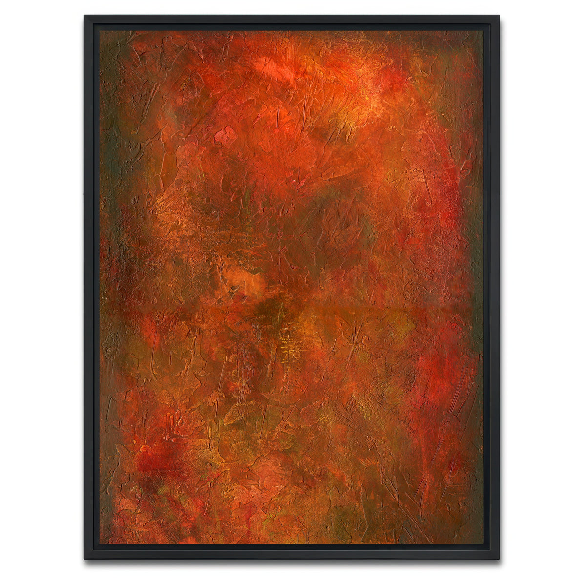 AUTO-MOCKUP WHITE | Fire | 1 Piece | Black Framed Canvas | group=3x4