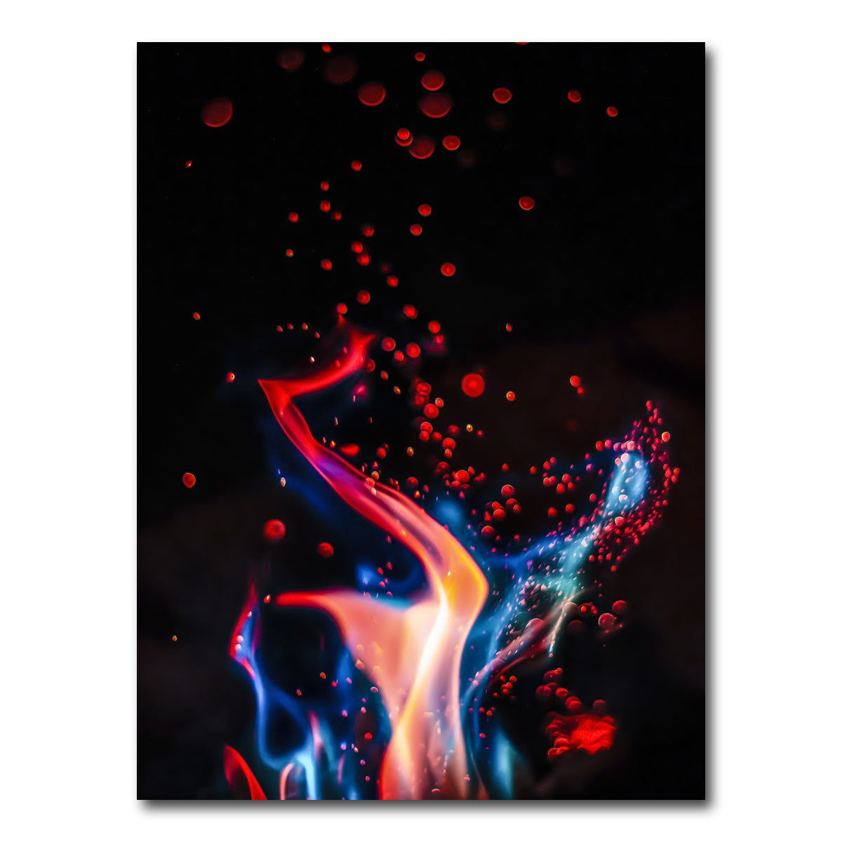 AUTO-MOCKUP WHITE | Fire | 1 Piece | Gallery Wrap Canvas | group=3x4
