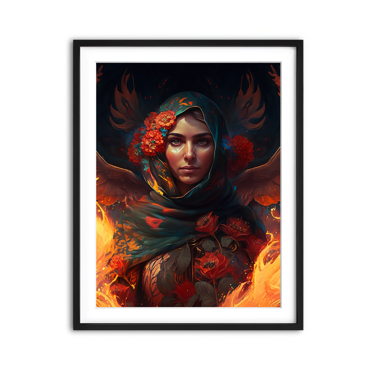 Framed Print 3x4 Black