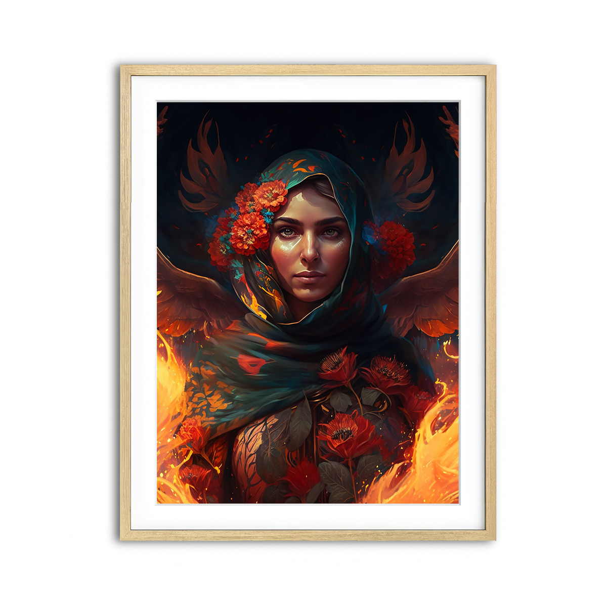 Framed Print 3x4 Natural