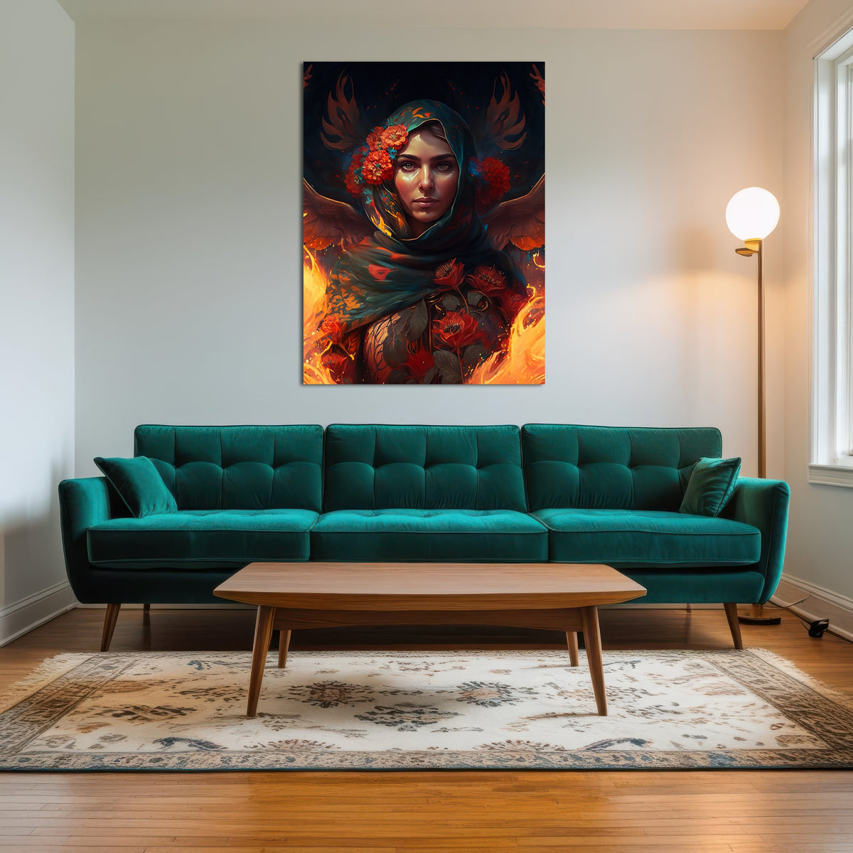 AUTO-MOCKUP ROOM | Fire in Her Heart