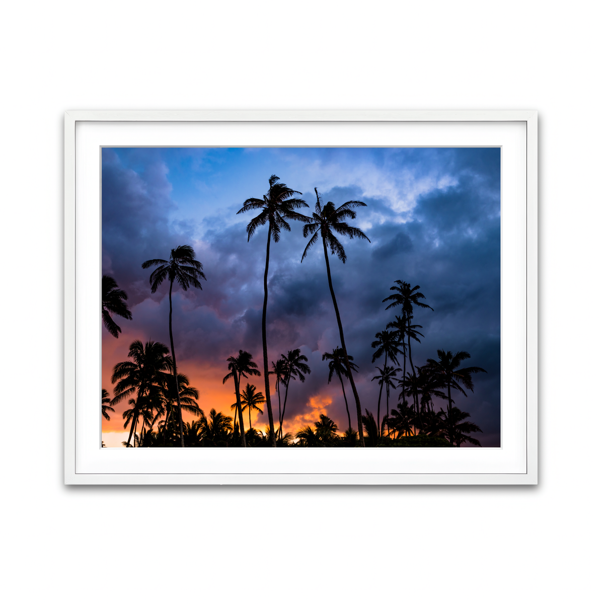 Framed Print 4x3 White