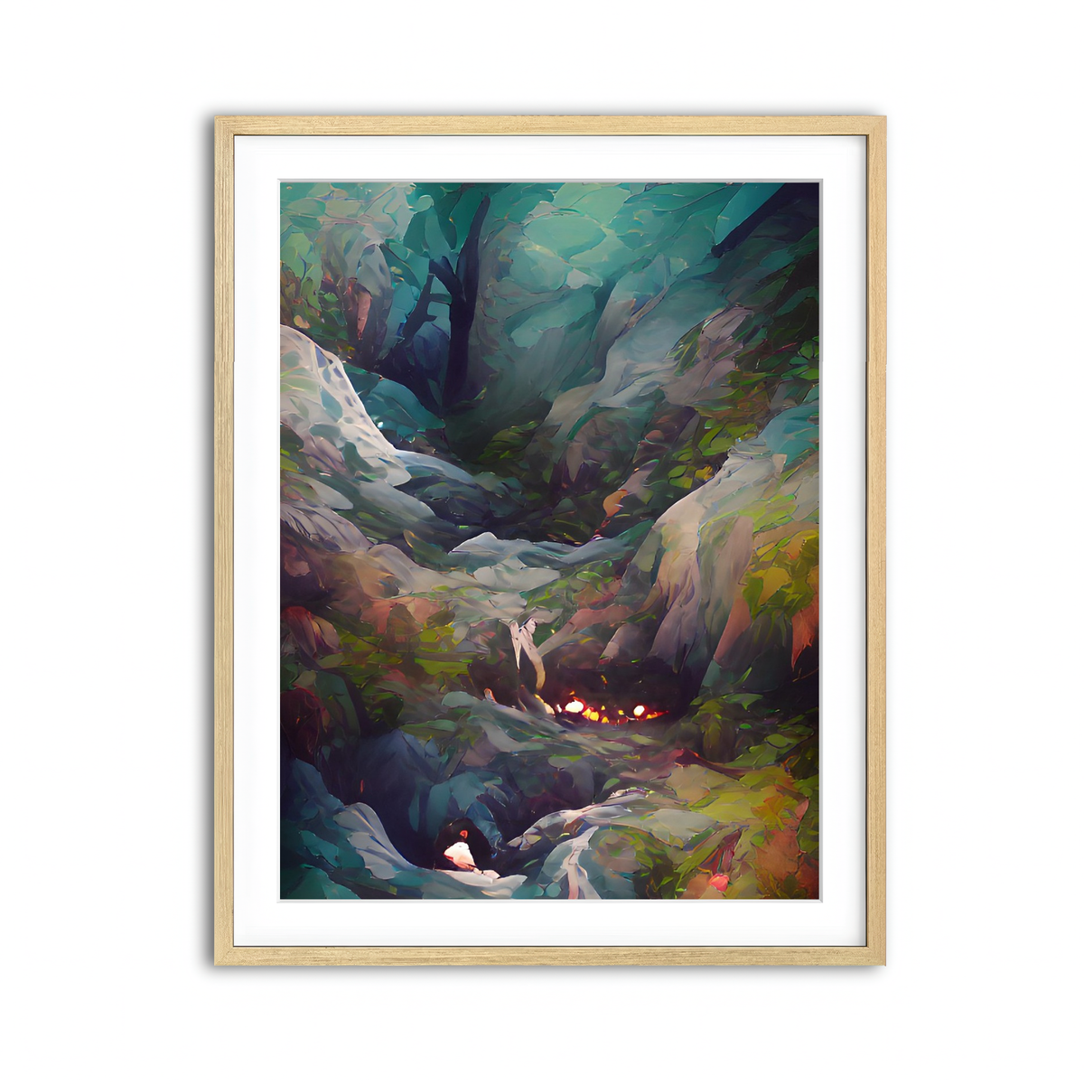 Framed Print 3x4 Natural