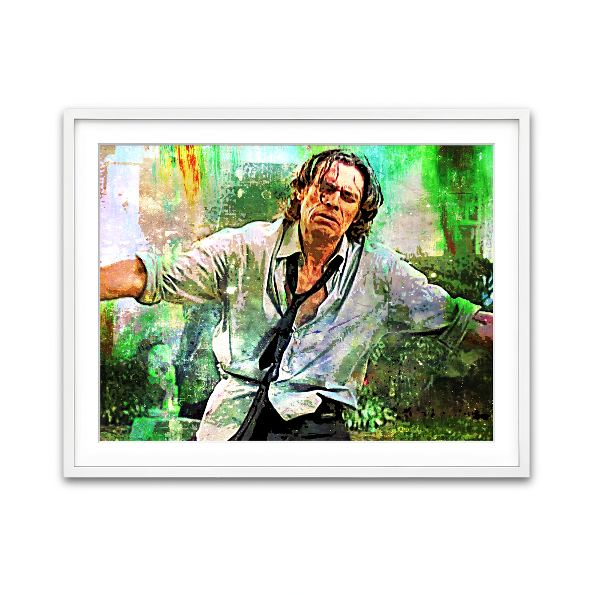 Framed Print 4x3 White