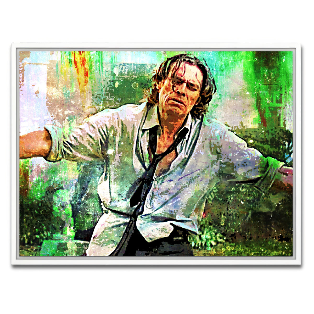 AUTO-MOCKUP WHITE | Firefight | 1 Piece | White Framed Canvas | group=4x3