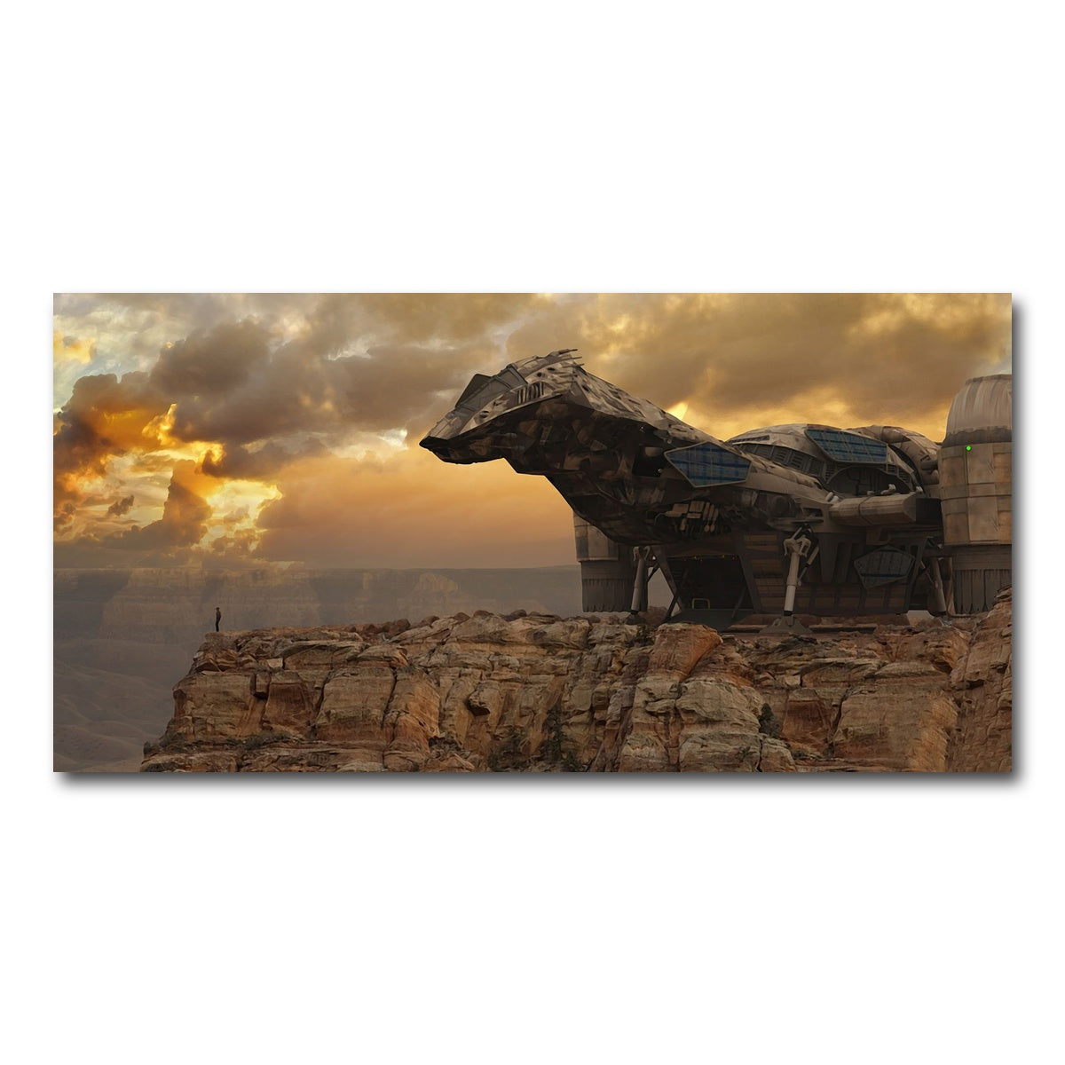 AUTO-MOCKUP WHITE | Firefly | 1 Piece | Gallery Wrap Canvas | group=2x1