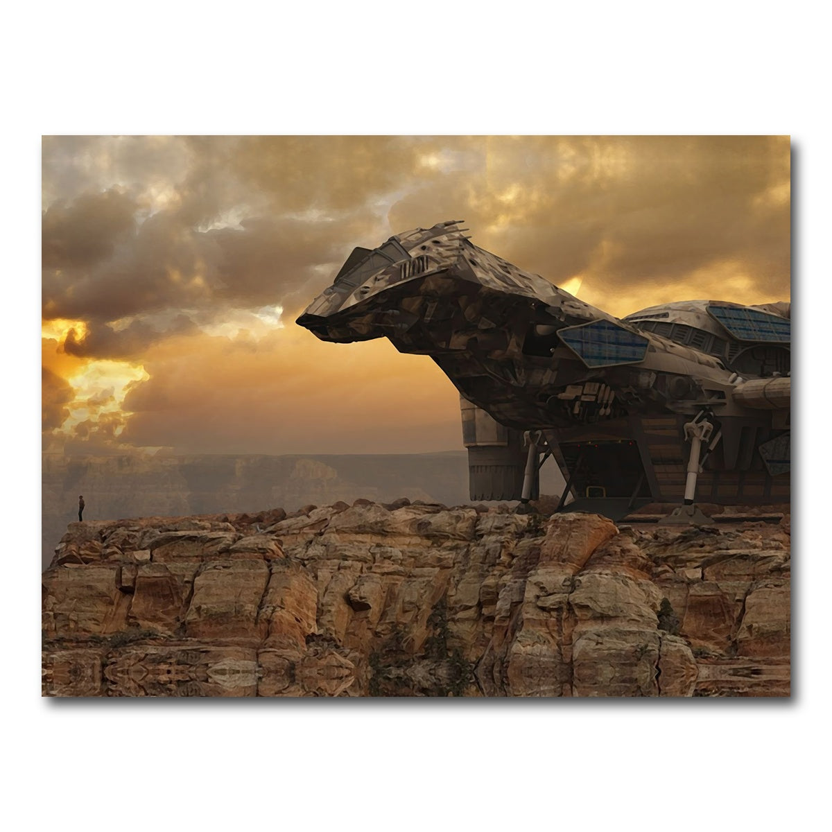 AUTO-MOCKUP WHITE | Firefly | 1 Piece | Gallery Wrap Canvas | group=4x3