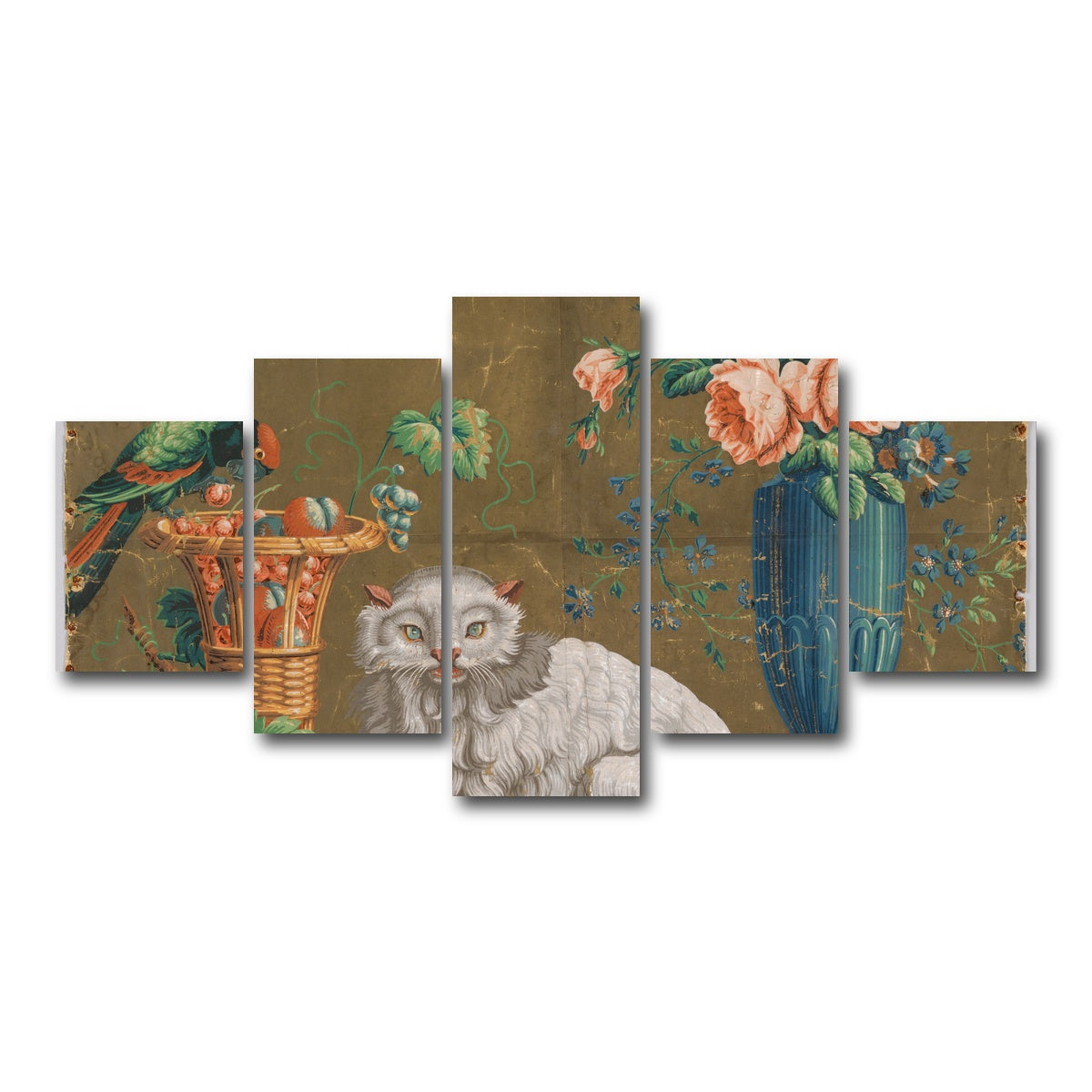 AUTO-MOCKUP WHITE | Firescreen | 5 Piece | Gallery Wrap Canvas | group=5_short