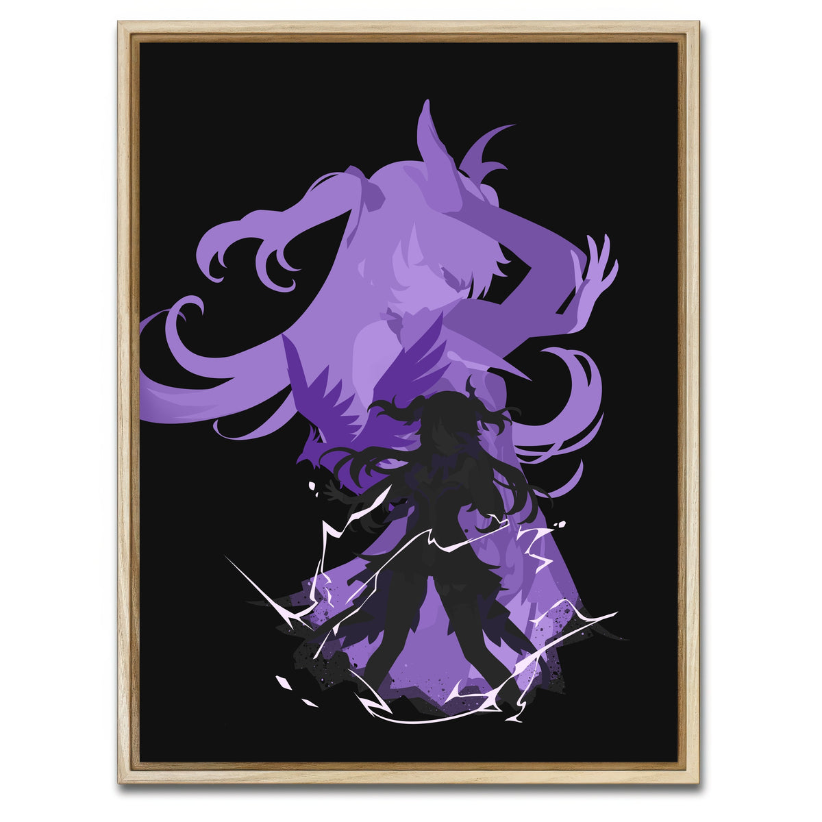 AUTO-MOCKUP WHITE | Fischl | 1 Piece | Natural Framed Canvas | group=3x4