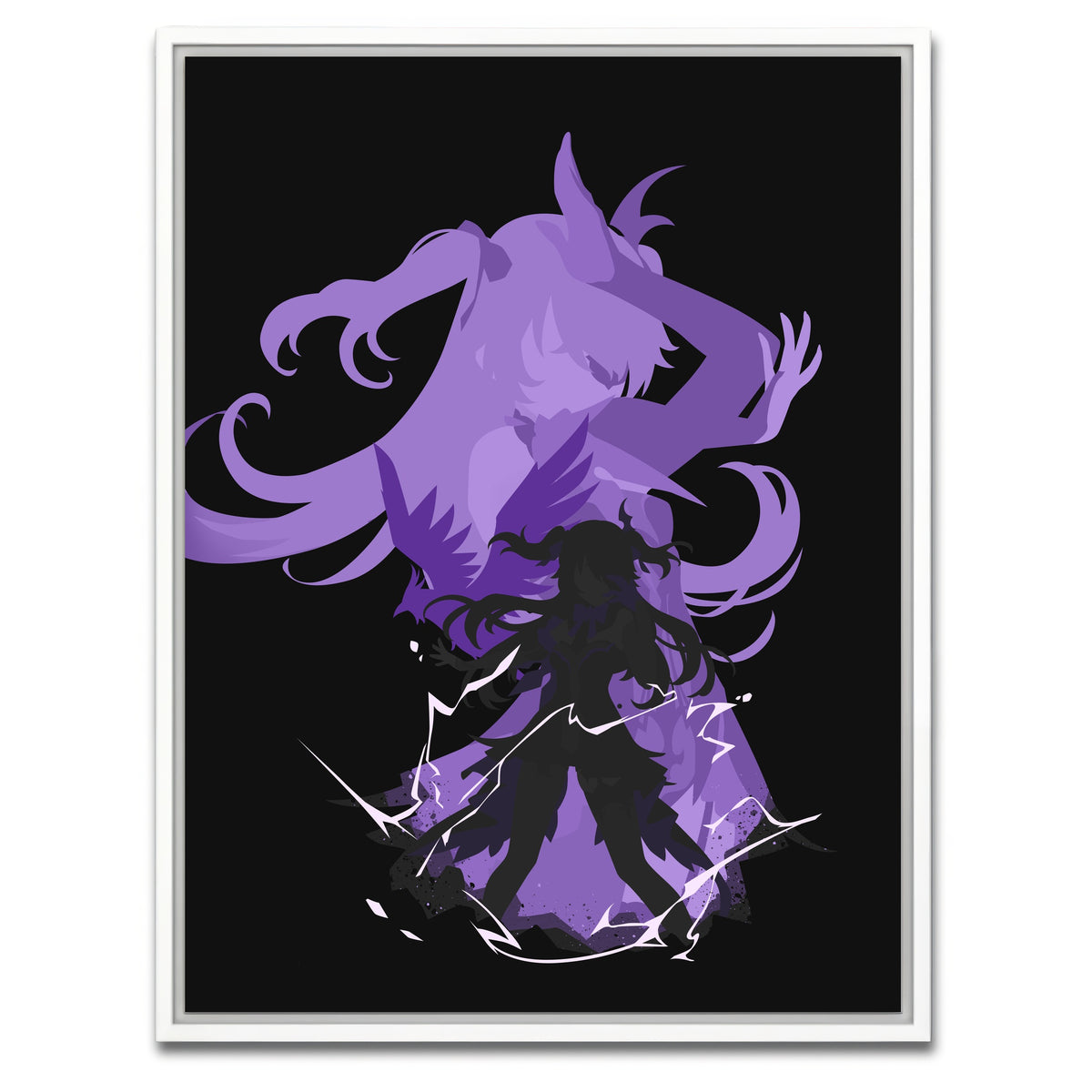 AUTO-MOCKUP WHITE | Fischl | 1 Piece | White Framed Canvas | group=3x4