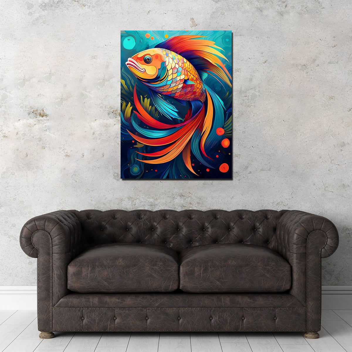 Fish Modern Art Wall Art