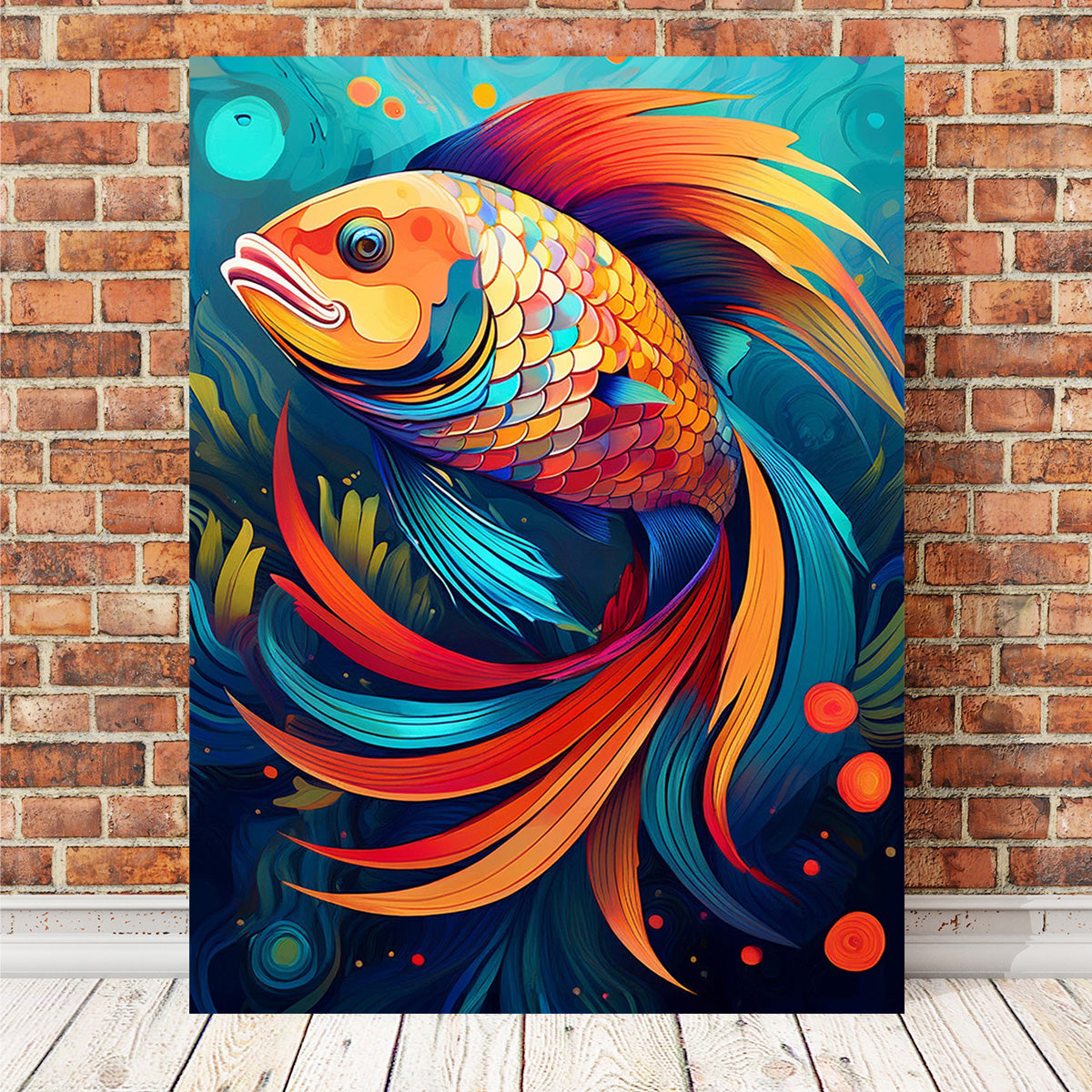 Fish Modern Art Wall Art