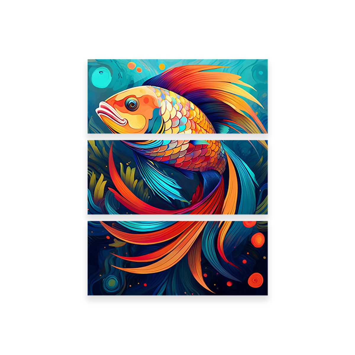 Fish Modern Art Wall Art