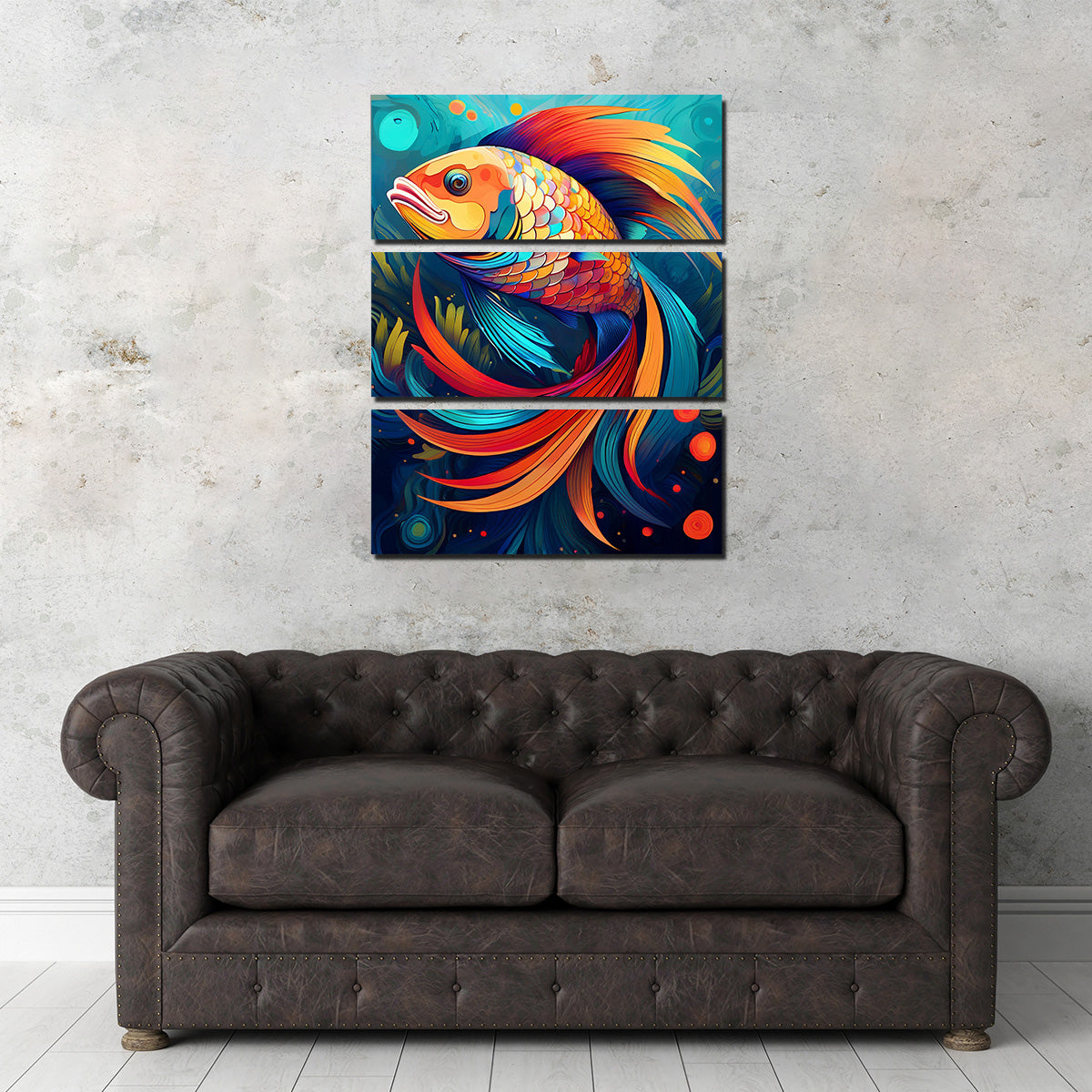 Fish Modern Art Wall Art