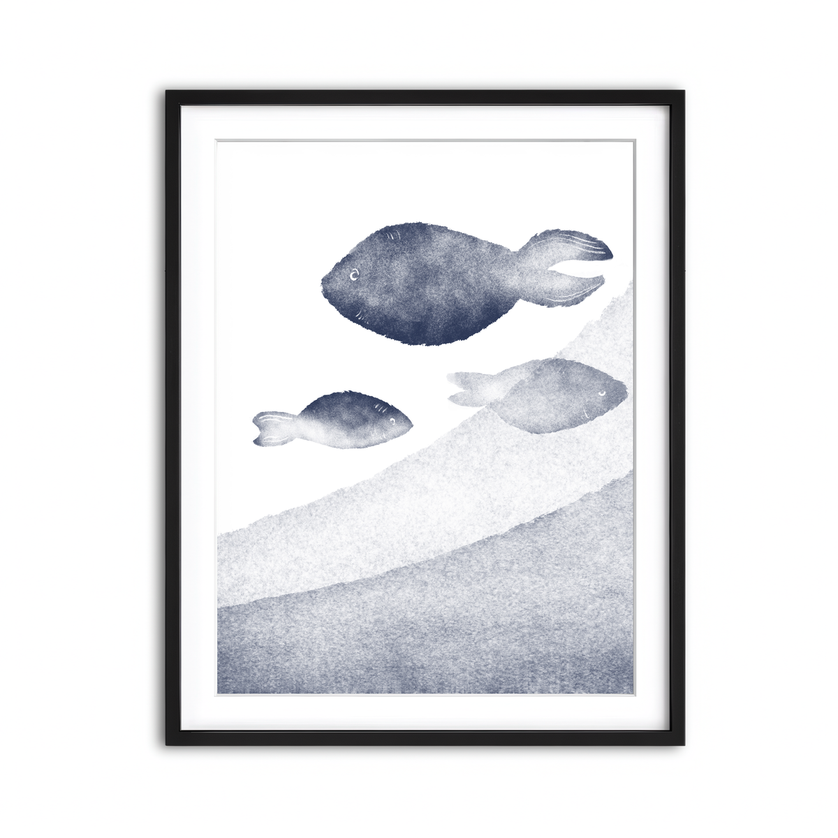 Framed Print 3x4 Black