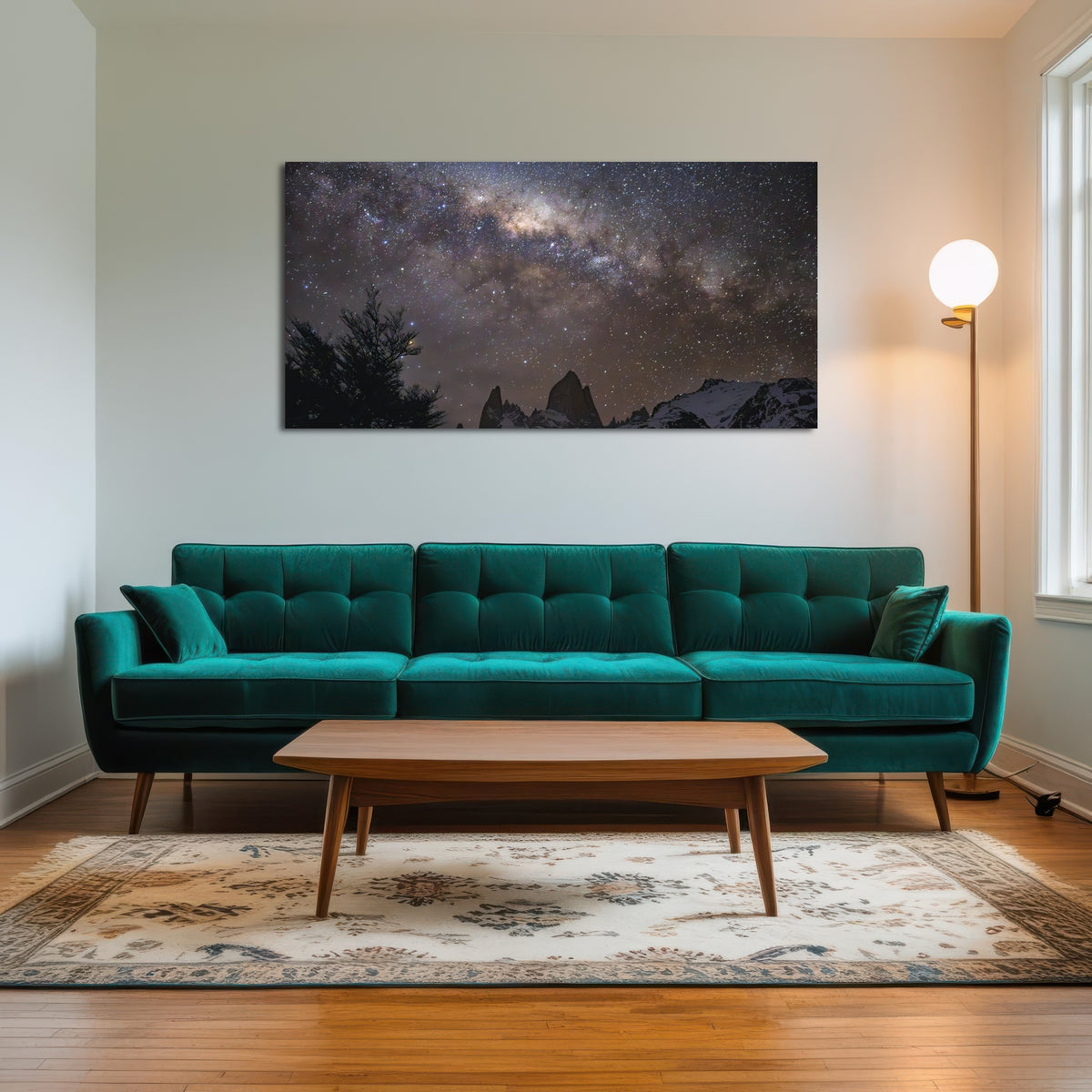 AUTO-MOCKUP ROOM | Fitz Roy under the Milky Way