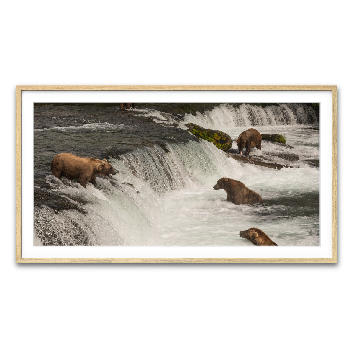Framed Print 2x1 Natural