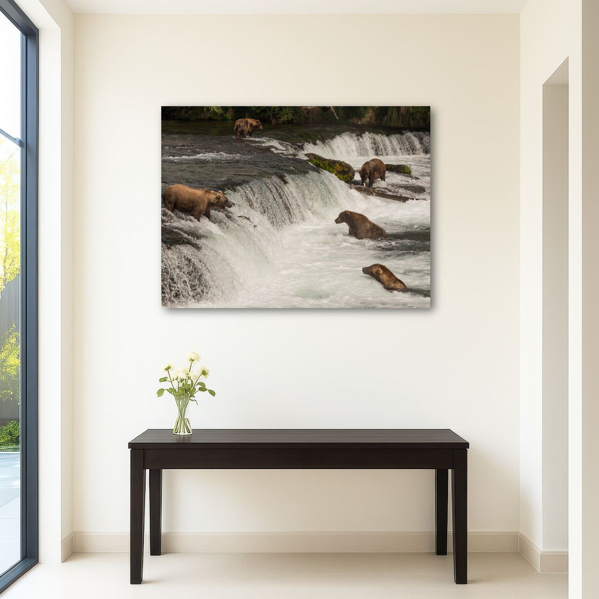 AUTO-MOCKUP ROOM | Five bears salmon fishing