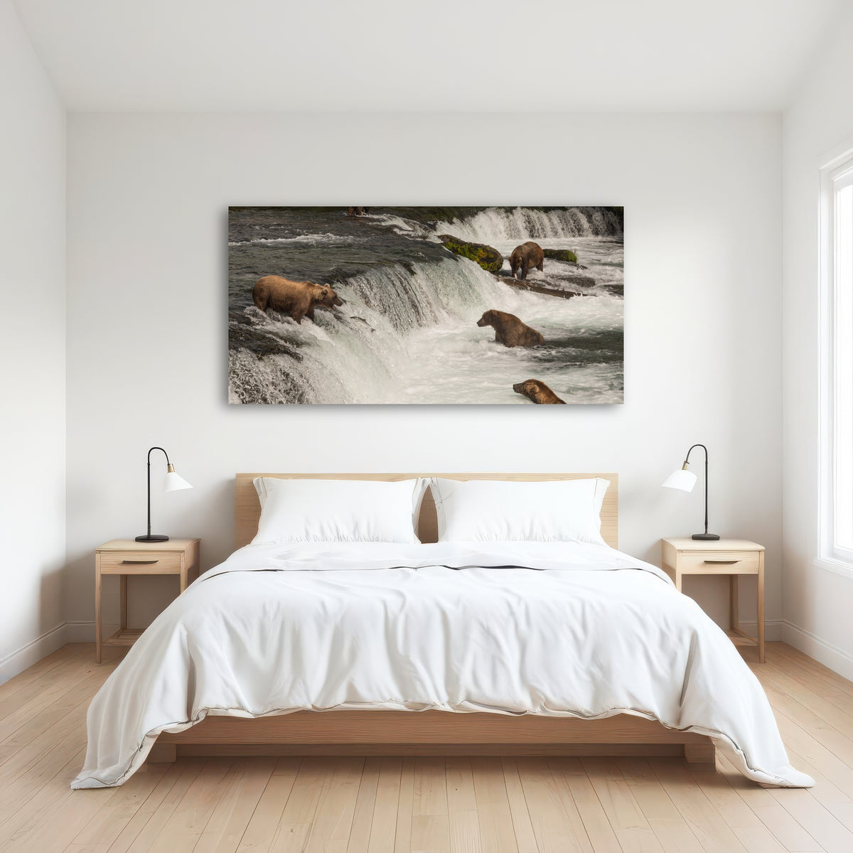 AUTO-MOCKUP ROOM | Five bears salmon fishing