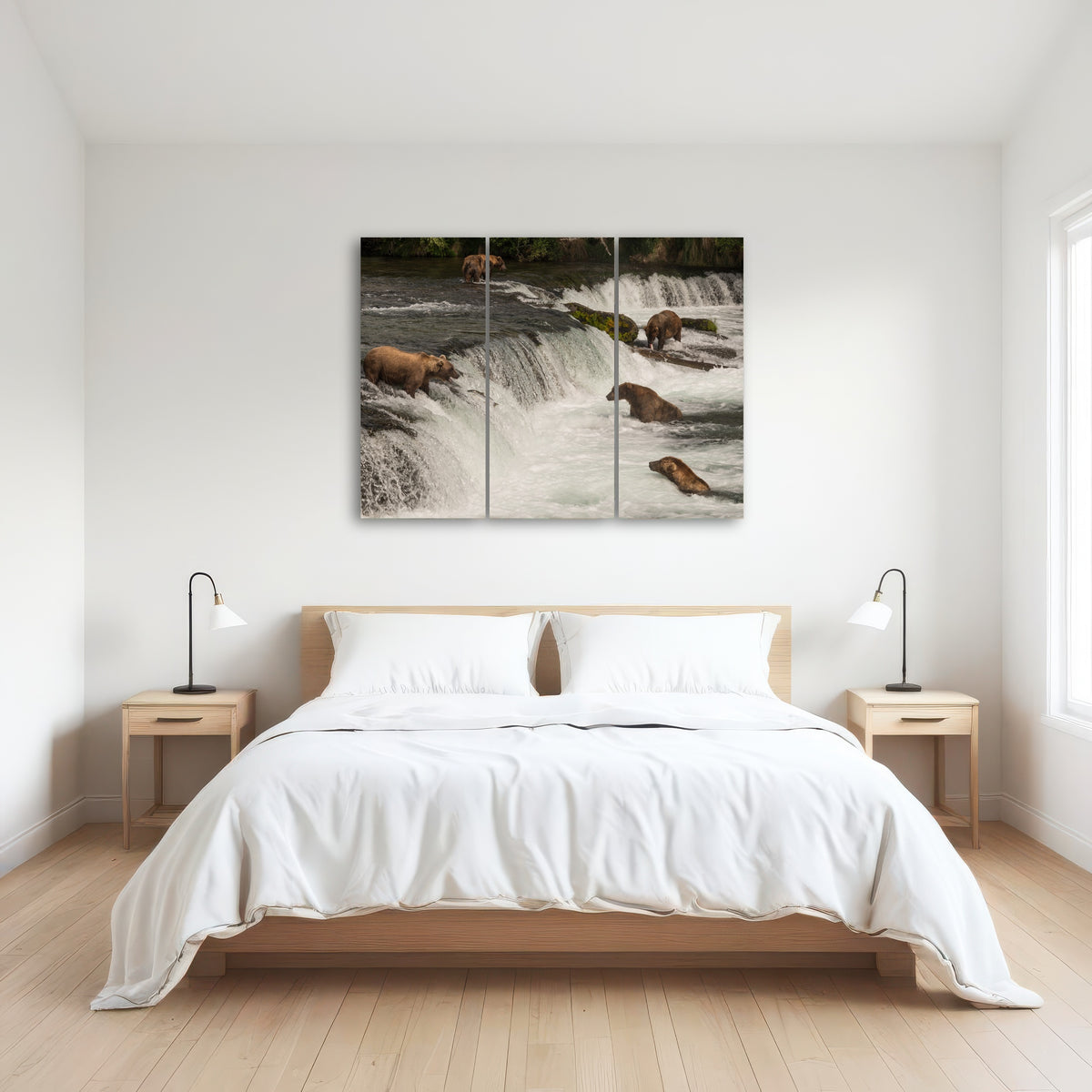 AUTO-MOCKUP ROOM | Five bears salmon fishing