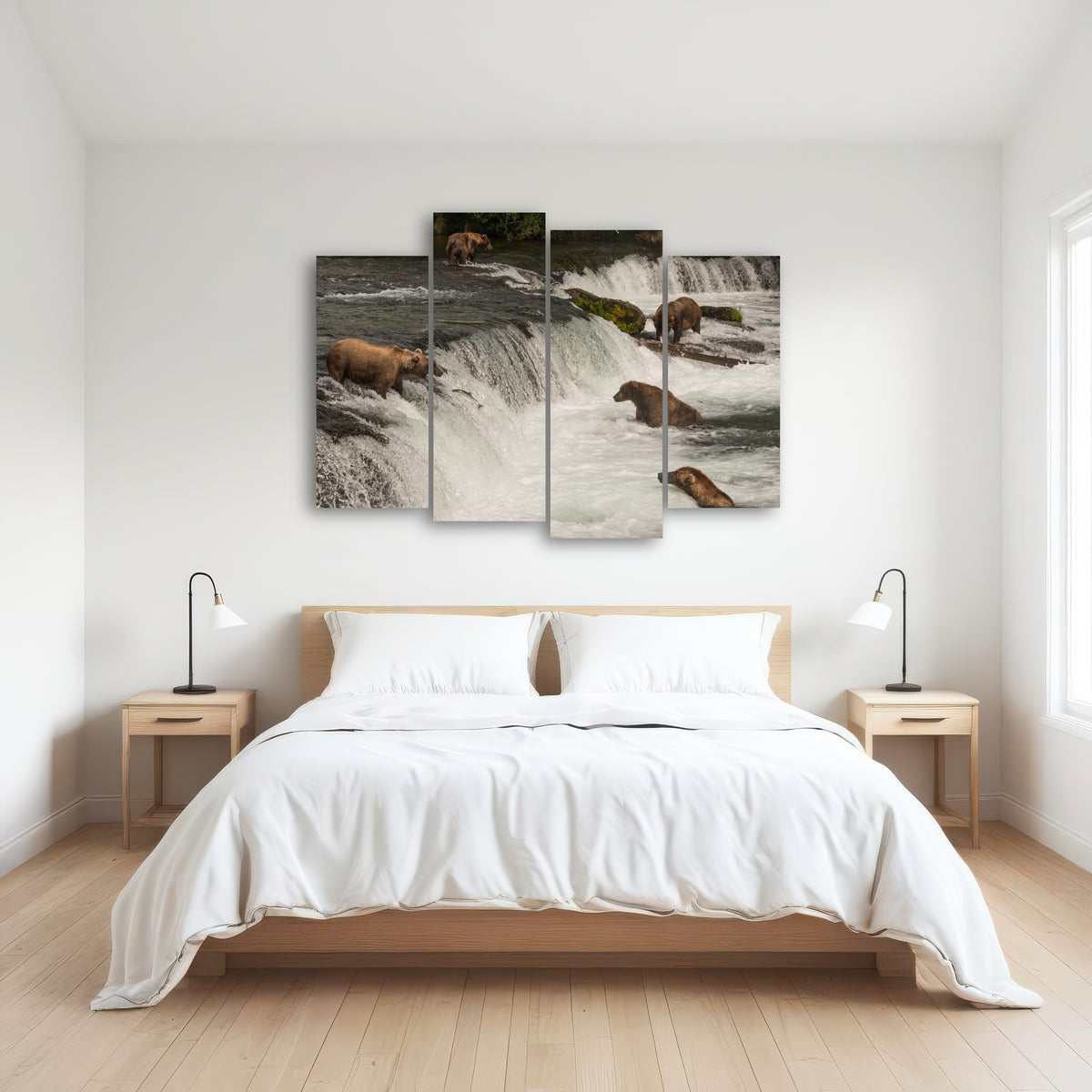 AUTO-MOCKUP ROOM | Five bears salmon fishing