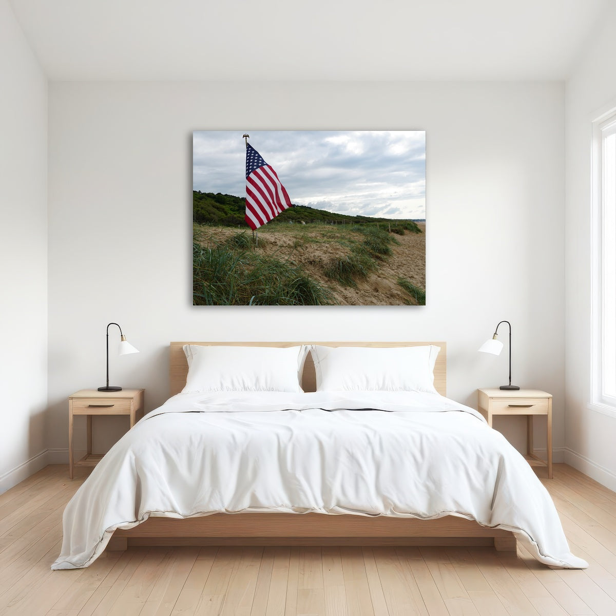 AUTO-MOCKUP ROOM | Flag On Omaha Beach