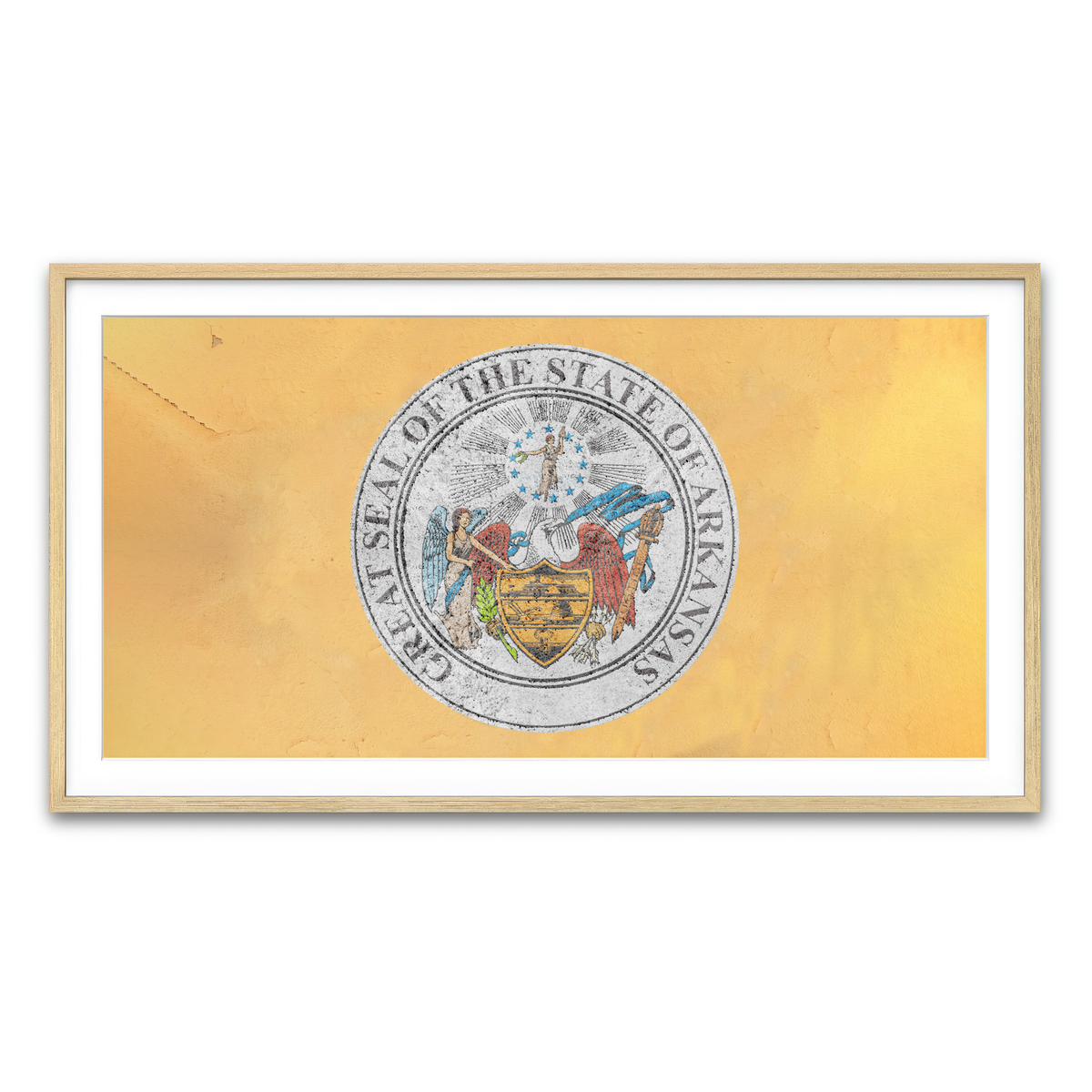 Framed Print 2x1 Natural