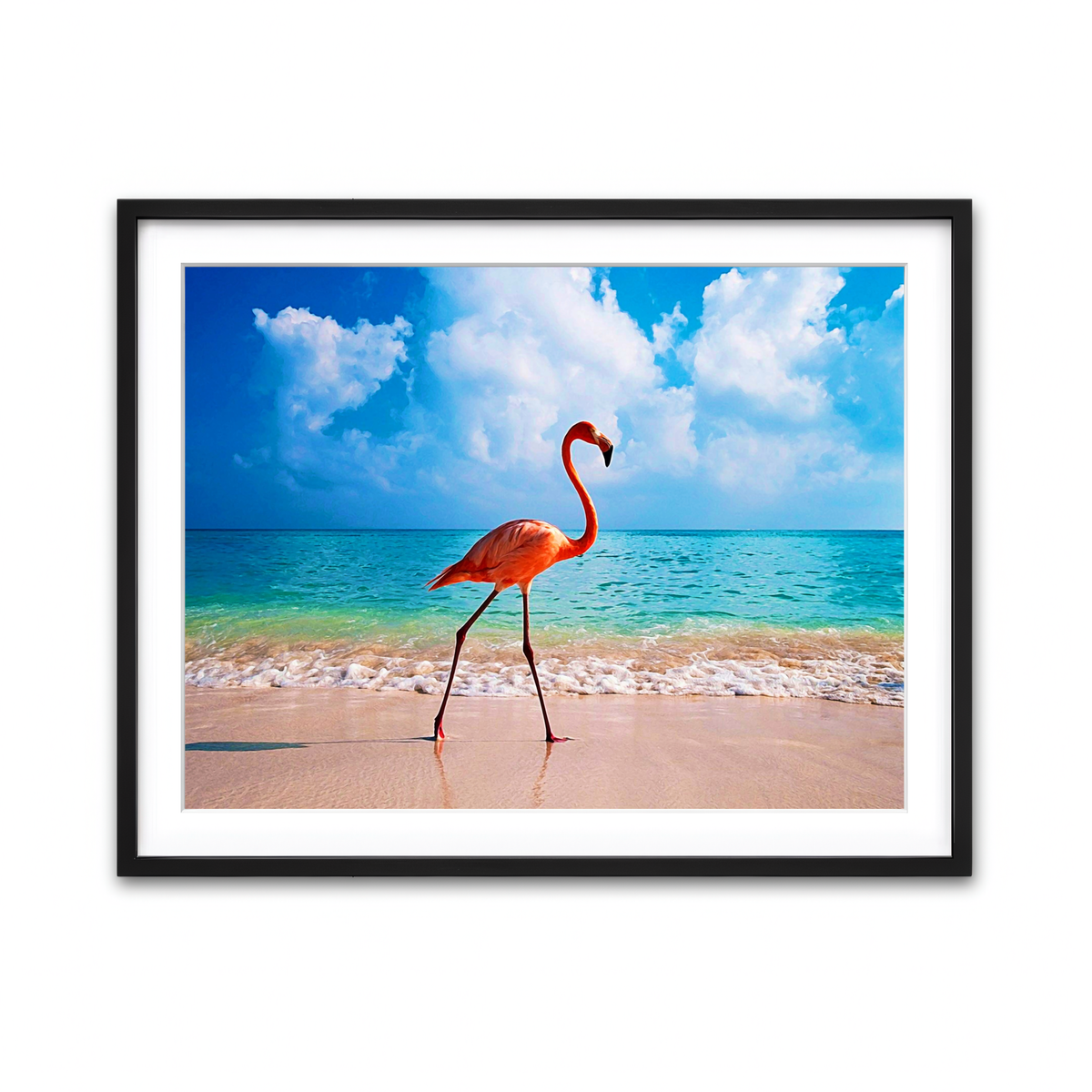 Framed Print 4x3 Black
