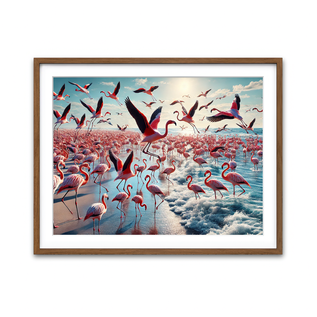 Framed Print 4x3 Walnut