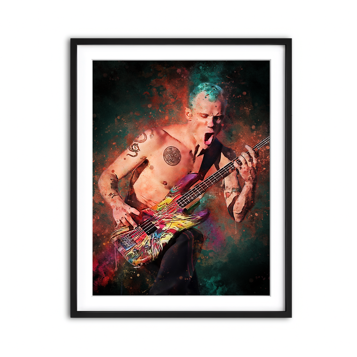 Framed Print 3x4 Black