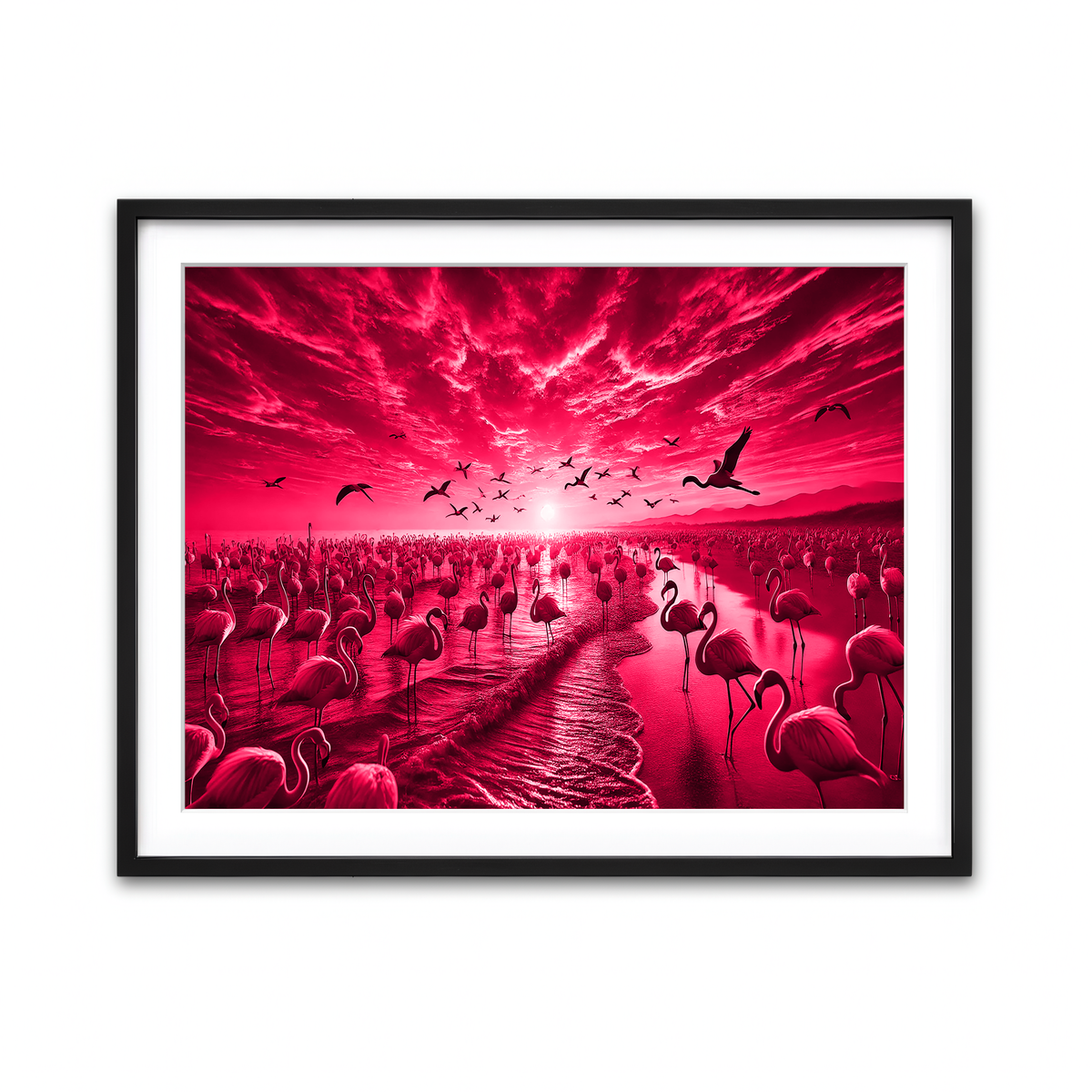 Framed Print 4x3 Black