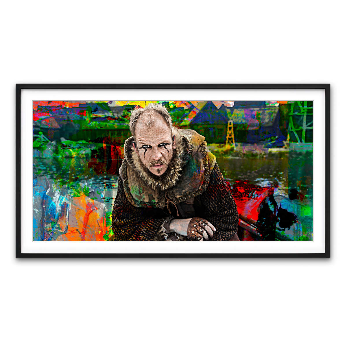 Framed Print 2x1 Black