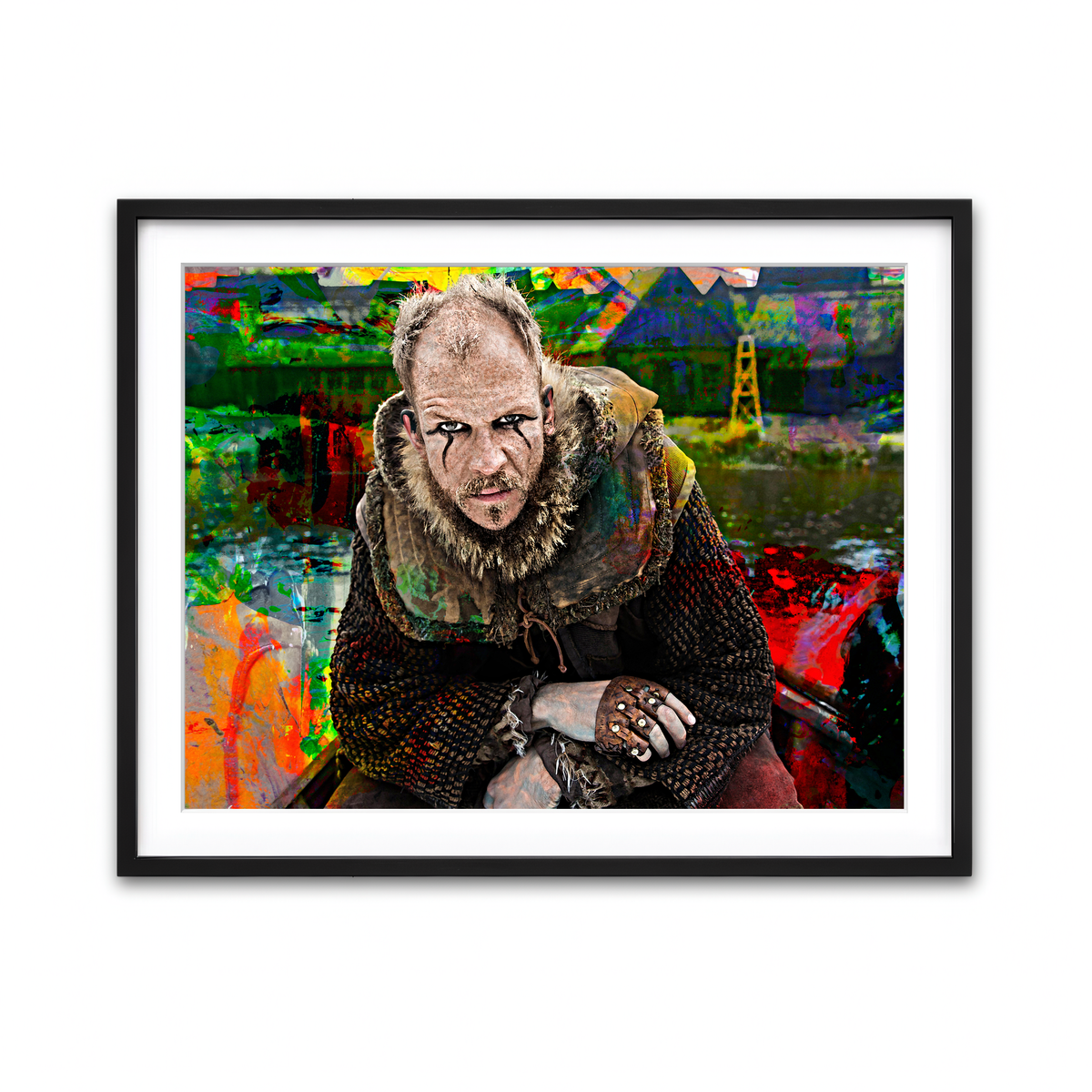 Framed Print 4x3 Black