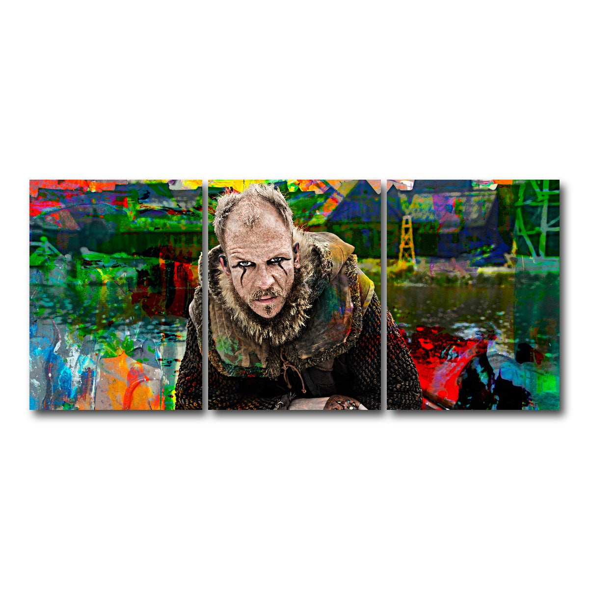 AUTO-MOCKUP WHITE | Floki | 3 Piece | Gallery Wrap Canvas | group=18x24