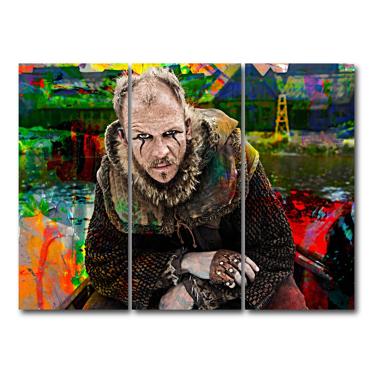 AUTO-MOCKUP WHITE | Floki | 3 Piece | Gallery Wrap Canvas | group=8x18