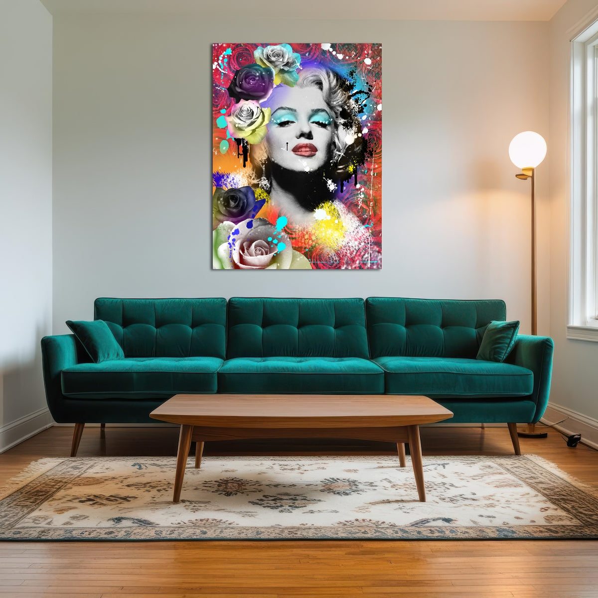 AUTO-MOCKUP ROOM | Floral Monroe