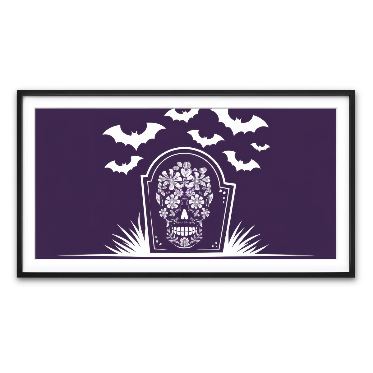 Framed Print 2x1 Black