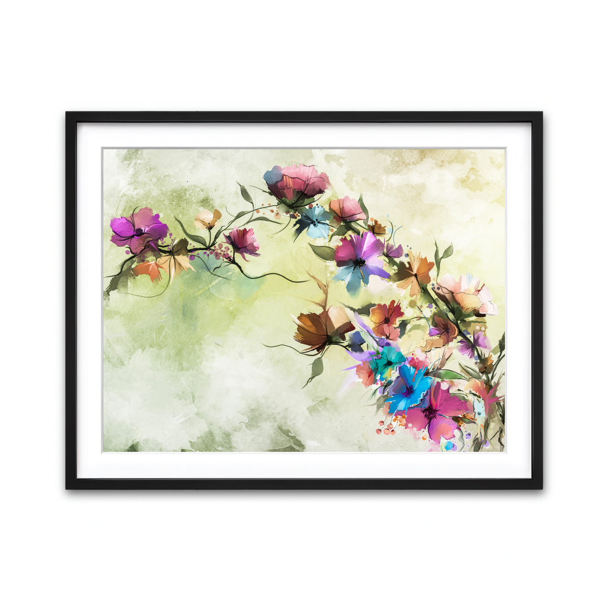 Framed Print 4x3 Black