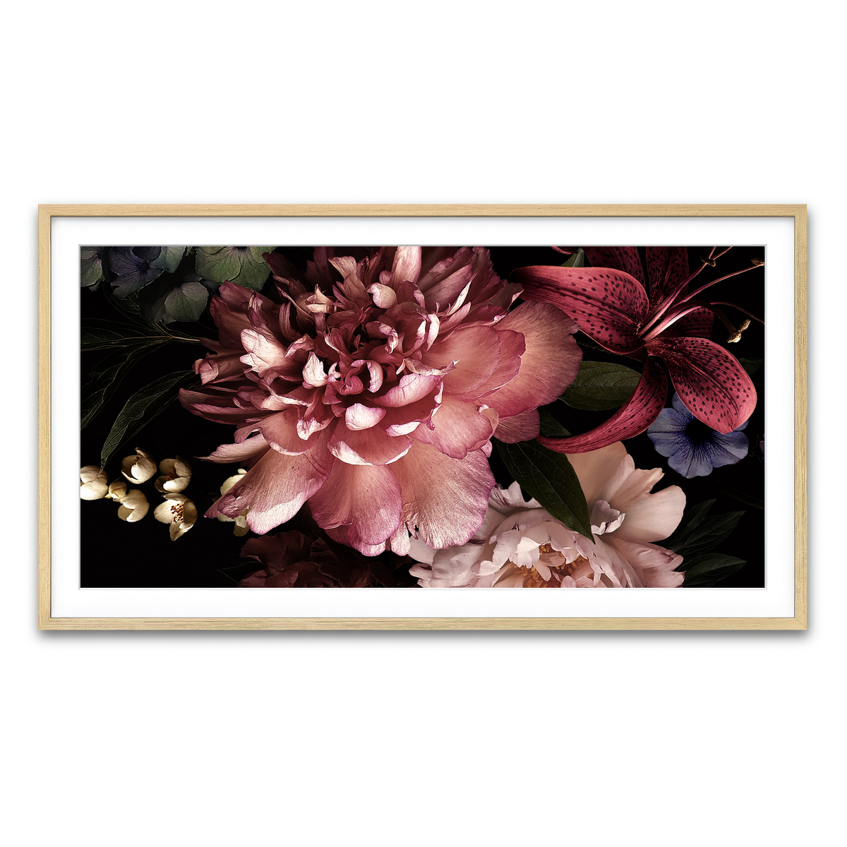 Framed Print 2x1 Natural