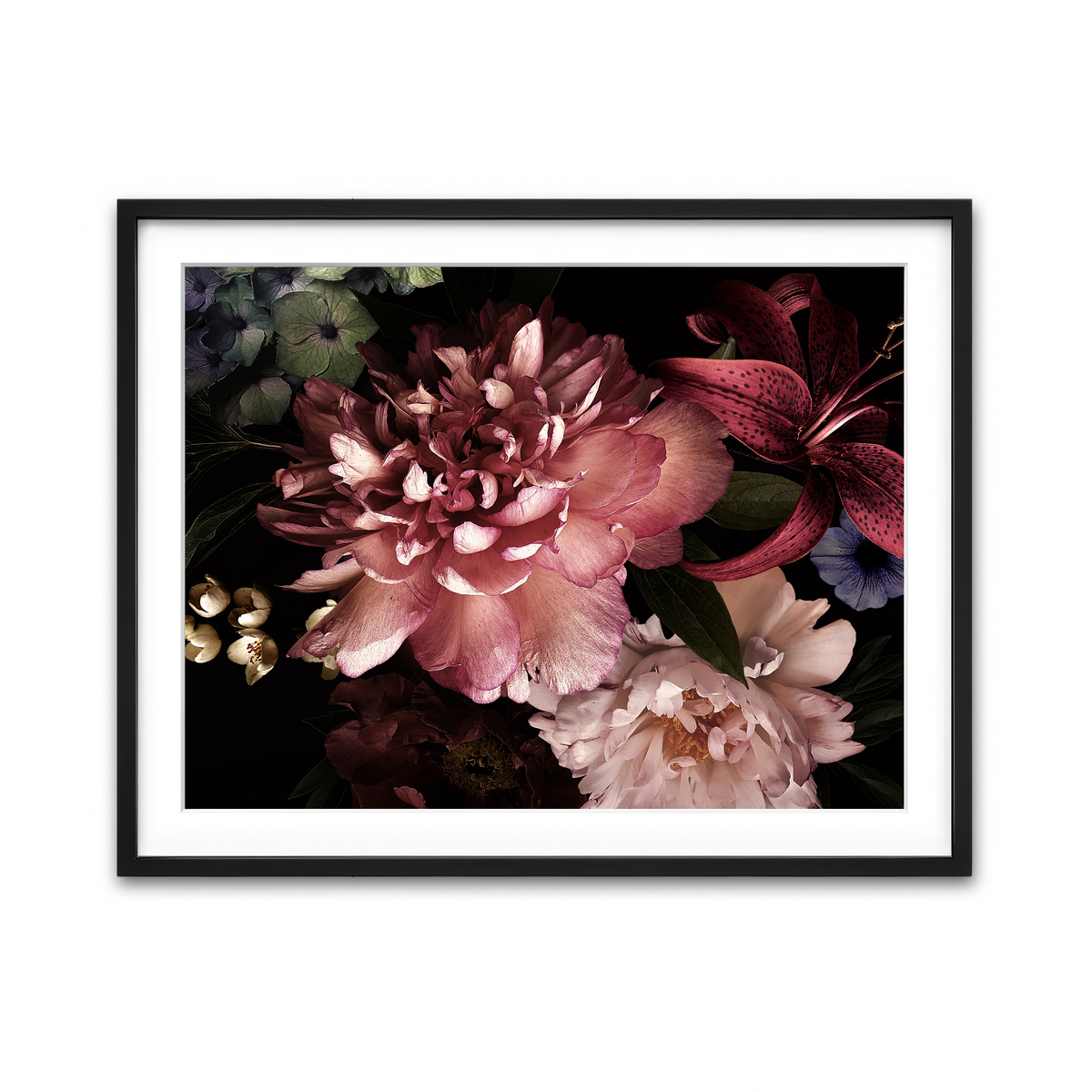 Framed Print 4x3 Black