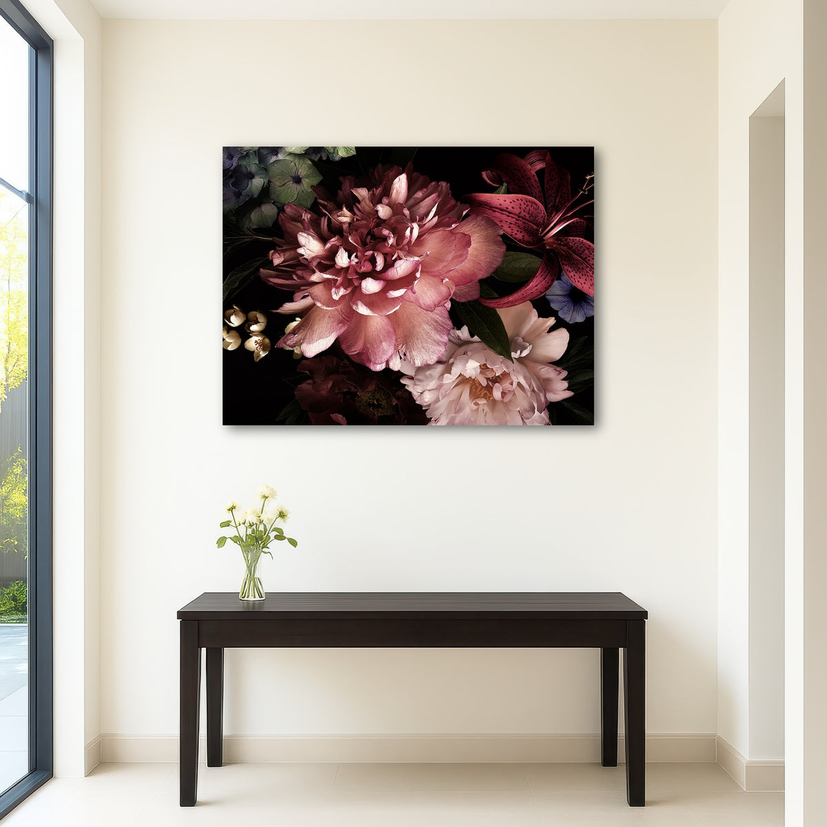 AUTO-MOCKUP ROOM | Floral on Black