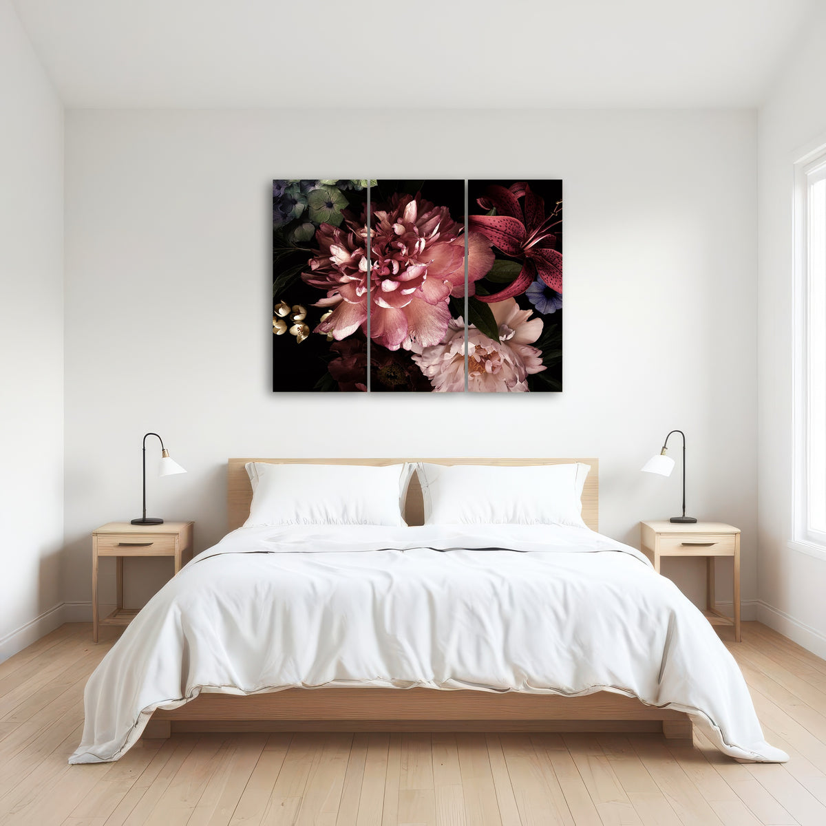 AUTO-MOCKUP ROOM | Floral on Black